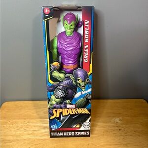 NEW IN BOX 2022 Marvel’s Spider-Man -Titan Hero Series- GREEN GOBLIN 12in Figure